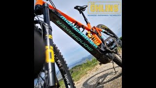 settaggio OHLINS rxf 3638 m2 e Ammo TTX 22 M [upl. by Ynetruoc]