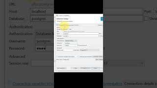 How To Connect PostgreSQL Server Using DBeaver Tool  Best PostgreSQL Tutorial Shorts [upl. by Esertak]