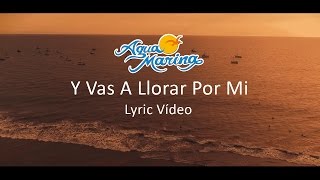 Agua Marina  Y Vas A Llorar Por Mi Vol14 Lyric Video [upl. by Hime]