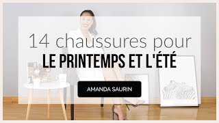 14 paires de chaussures pour le printemps et lété [upl. by Bartholemy]