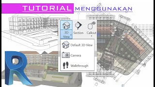 Tutorial Penggunaan Fitur 3D View Pada Revit [upl. by Rolyt]