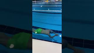 25 METRE SUALTI TEK NEFES SERBEST AYAK ÇALIŞMASI swimming swim sport yüzme sports swimmingpool [upl. by Sirej]