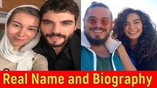 Hercai  Herjai  Inconstant Love drama cast real name  real ages and biography  Ebru Şahin  Akın [upl. by Zednanref260]