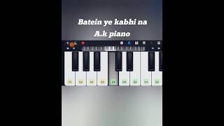 Batein ye kabhi na  easy tune shorts [upl. by Torosian]