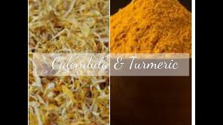 Homemade Hot Process Soap Making Turmeric amp Calendula [upl. by Gnas]