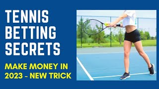 Tennis Betting Secret 2023 High Odd in 1xbet Megapari Melbet Linebet [upl. by Yaresed]