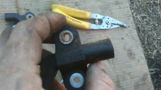 How To Remove Ford Transit Crank Angle Sensor amp Lock Crankshaft [upl. by Dranik306]