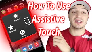 How To Use Assistive Touch  iPhone 6 6 Plus iPad and iPod Touch [upl. by Ahsiekal]