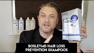 Bosley Professional Hair Loss Prevention Shampoos [upl. by Lorrad]