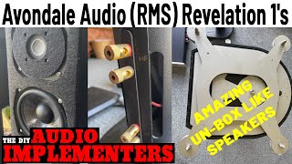 The Avondale Audio RMS Revelation 1 speakers Audio History [upl. by Islean]