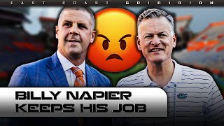 Florida Gator Fan Reacts to Scott Sticklin keeping Billy Napier as his Football Head Coach [upl. by Aerahs]