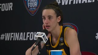 I know this is the end Caitlin Clark talks after NCAA title game [upl. by Nagle]