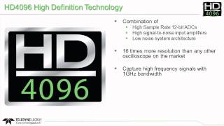 Teledyne LeCroy HDO 4000 Series Oscilloscope  Technology and High Definition Presentation [upl. by Pagas837]