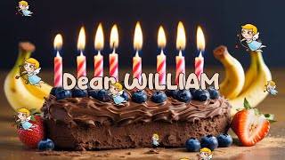 Happy Birthday WILLIAM Music ⭐ Happy Birthday Song for William 🎈 happy birthday song with names 🎁 [upl. by Delia870]