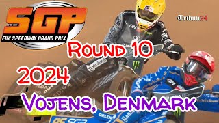 Round 10 of the 2024 FIM Speedway Grand Prix World Championship in Vojens Denmark [upl. by Fabrice]