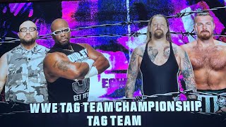 WWE 2K24 THE DUDLEY BOYZ vs CALLUS TAG TITLES [upl. by Nawyt]