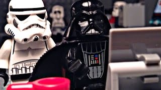 Lego Darth Vader reacts to his appearance in the Rogue One trailer [upl. by Trust777]