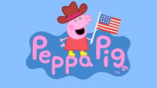 Peppa Pig Theme Song  American Version Shorts  Peppa Pig Official  Family Kids Cartoon [upl. by Gerita104]