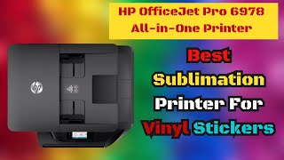 HP OfficeJet Pro 6978  AllinOne Printer  2024 Guide [upl. by Mahsih445]