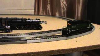 HO Scale BN SD402 Kato [upl. by Eeniffar]