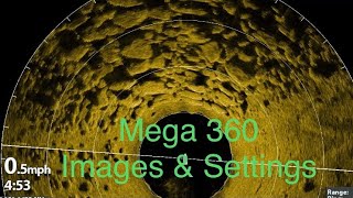 Humminbird Mega 360 Settings Images Compatible Units Side Imaging with Mega 360 Waypoints [upl. by Bartlet]