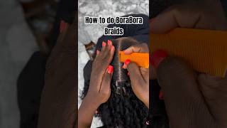 ✨️How to do borabora braids bts viralshorts youtube youtubeshorts explore asmr fyp trending [upl. by Hyacintha]