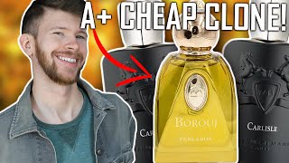 OUTSTANDING CHEAP PARFUMS DE MARLY CARLISLE CLONE  BOROUJ PERLADOR REVIEW [upl. by Niatsirt]