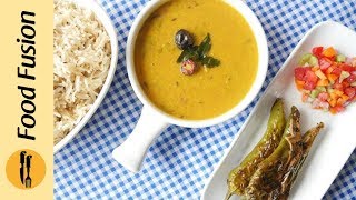 Daal with Zeera Chawal and Talli hui Mirchein recipe by Food Fusion [upl. by Anitnegra824]