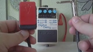 How to make a tap tempo footswitch for Boss DD7 [upl. by Aire]