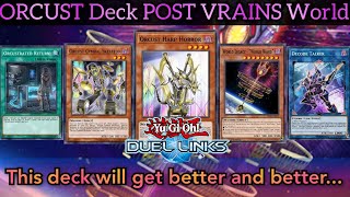 ORCUST LINK Deck without ORCUST Links This is a FAILED MADNESS YuGiOh Duel Links [upl. by Uziel159]