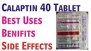 Calaptin 40 tablet best uses benifits precaution and side effects in hindiकैलेप्टिन टेबलेट के उपयोग [upl. by Parrish]