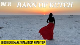 Rann of Kutch Gujarat tourism  Rann Of Kutch vlog  20000km Bharatmala India RoadTripEP26 [upl. by Aihtnis]