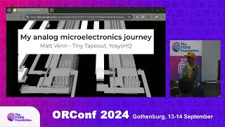 My open source analog microelectronics journey Matt Venn [upl. by Attenev]