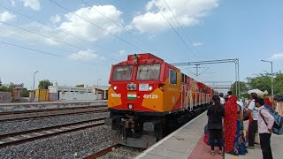 14701 Aravali Express with ROZA WDG4G [upl. by Stiles]