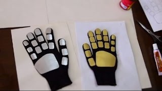 73 Daft Punk Glove  One Day Build template  Costume Prop  How To  Dali DIY [upl. by Okemak]