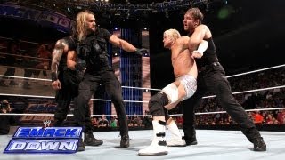 The Shield compete in an 11on3 Handicap Gauntlet Match SmackDown Sept 20 2013 [upl. by Harding]