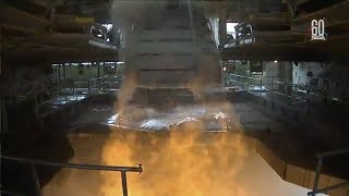 SLS RS25 Engine Test 6 September 2018 [upl. by Kip221]