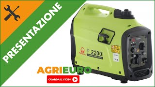 Generatore di corrente ad inverter silenziato Pramac P2200i presentazione [upl. by Naashom]