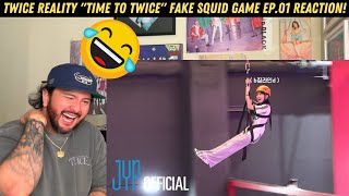 TWICE REALITY quotTIME TO TWICEquot FAKE SQUID GAME EP01 Reaction [upl. by Nyllek483]