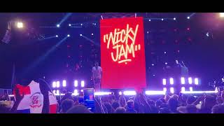 Nicky Jam  Chambonea Infinity Tour  Lanxess Arena Köln  LIVE  20220521 [upl. by Akcirahs]