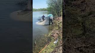 Classes Got To Learn How To Use A Seine Net As Part Of A Lake Restoration [upl. by Ver531]