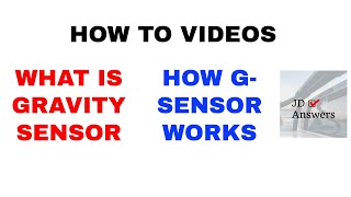 WHAT IS G Sensor Gravity Sensor for Dash Cams  WHAT DOES G SENSOR DO  HOW DOES G SENSOR WORK [upl. by Ralaigh]