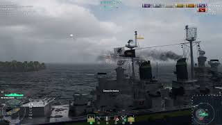 World of Warships Baltimore in Operazione Narai [upl. by Bahner]