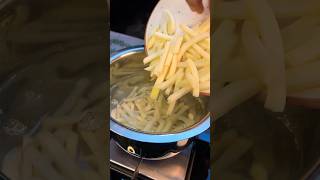 Perfect FRENCH FRIES 🍟😋🍟 frenchfries fingerchips frenchfry potatosnacks snacks potatofry [upl. by Elicul]