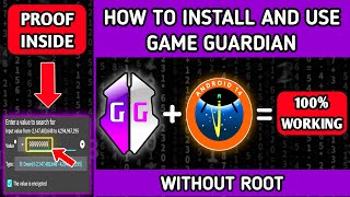 How to Install and Use Game Guardian on Android 14 Without Root [upl. by Enirtak]