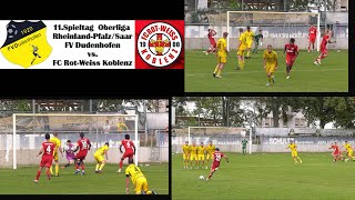 Oberliga RheinlandPfalzSaar FV Dudenhofen vs FC RotWeiss Koblenz [upl. by Ellersick]