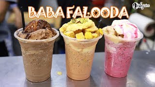 Baba Falooda in Mahim  Mumbais Best Falooda Corner  Curly Tales [upl. by Elimaj]