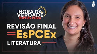 Hora da Verdade EsPCEx Literatura com Profª Luana [upl. by Krebs]