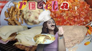 Invito a mi Papá a cocinar 😱 \ Receta de Milanesas Napolitanas 🇺🇾 \ Receta Fácil 😍 [upl. by Lear]