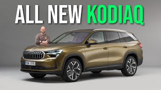 All new Skoda Kodiaq 2024  Exclusive first full look [upl. by Nipahc36]